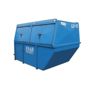 Liftdumper (täckt) 10 m3